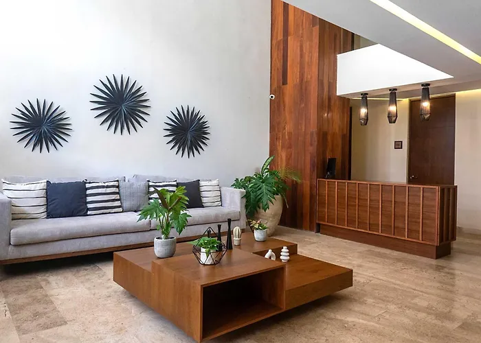 Apartment Rooftop Pool & Stylish Retreat In Playa del Carmen